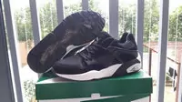 puma zapatos trinomic running de jogging oreo noir blanc